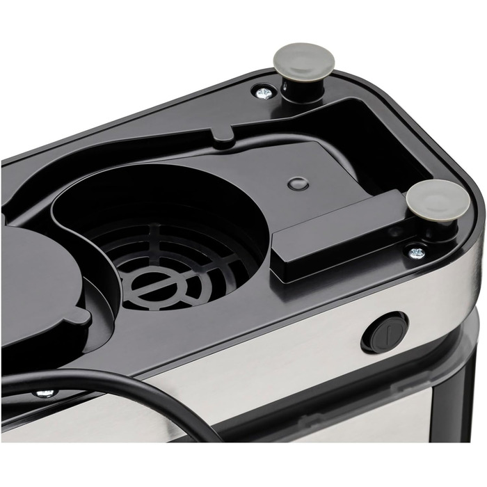 Кавомолка WMF Lumero: 1400 Вт, 15 bar, для еспресо та паді, з капучинатором, нержавіюча сталь матова