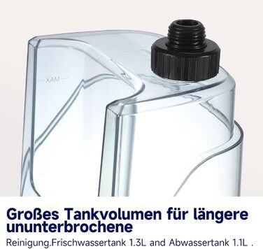 WECLEAN C3: Пилосос для миття підлоги 600W, 18kPa, для килимів, диванів, вікон, дзеркал, автомобілів (чорний/рожевий)