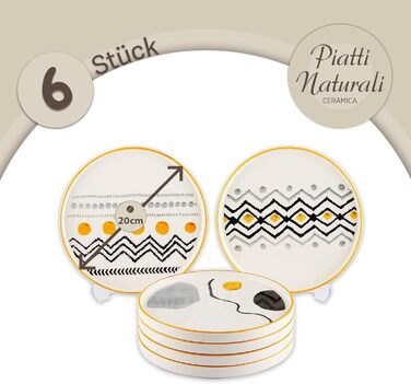 Набір посуду на 6 персон, 14 предметів Piatti Naturali