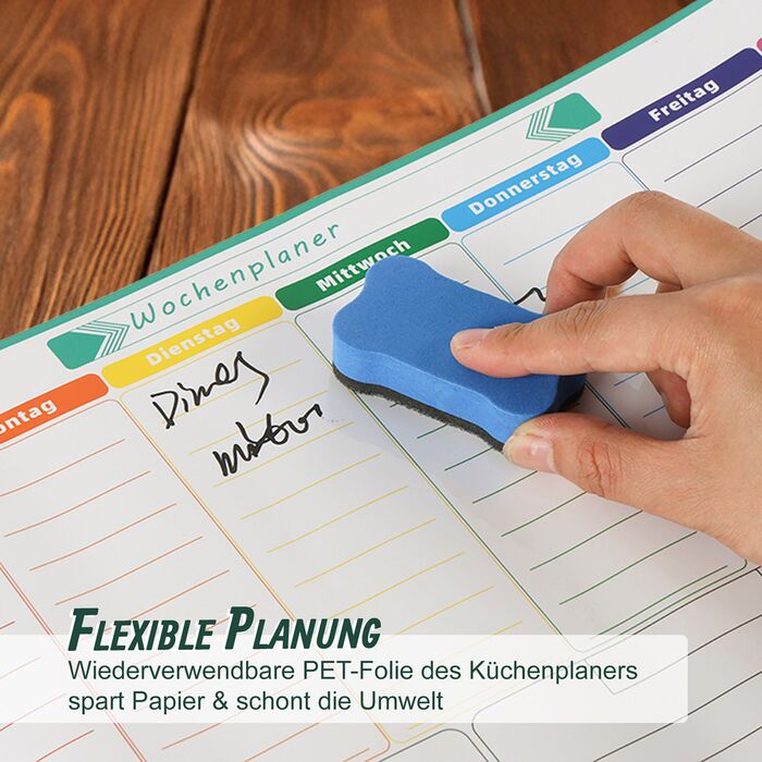 Набір магнітного планувальника тижня Relaxdays A3