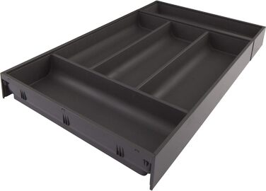 Лоток для столових приборів BLUM NL550 мм, W300 мм, сталь, сірий