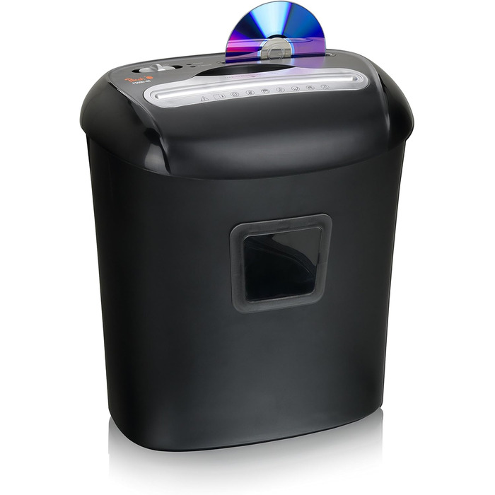 Шредер для паперу Peach Partikelschnitt PS500-40A: 10 листів, 21 літр, P-4, DSGVO Konform