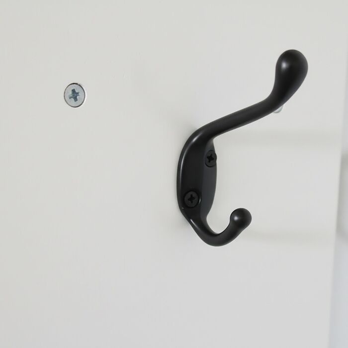 Підвісна поличка Relaxdays з тримачем для рушників