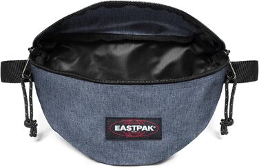 Сумка на пояс Eastpak Springer, 23 см, 2 л, синя (джинси Crafty)