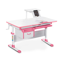 Дитячий стіл Evo-kids (стіл+ящик+полиця) Evo-40 PN (Pink)