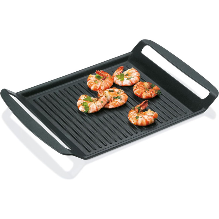 Кела Grillplatte Kerros: Алюмінієва гриль-пательня з антипригарним покриттям, 230°C, для всіх плит, 11564