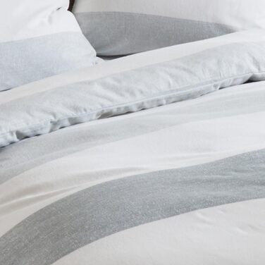 Постільна білизна Dream Sleep Beaver Stripes Grey 80 см (1 підковдра 155 x 200 см 1 наволочка 80 x 80)