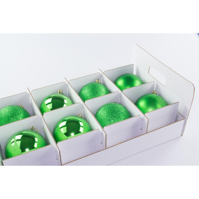 Коробка для новорічних кулі - 61 літр (прозора)