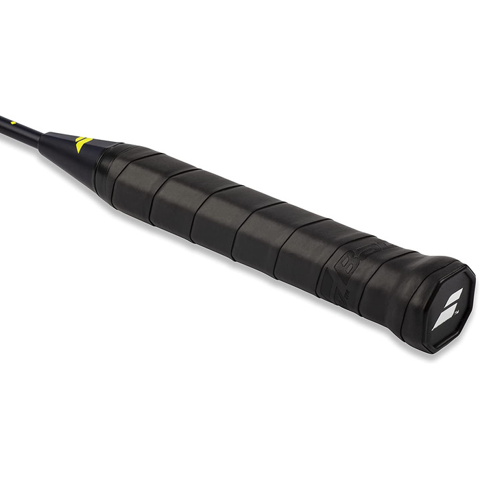 Ракетка для бадмінтону Babolat Power Light універсальна ракетка з чорною / жовтою підкладкою чохол для перенесення в комплекті