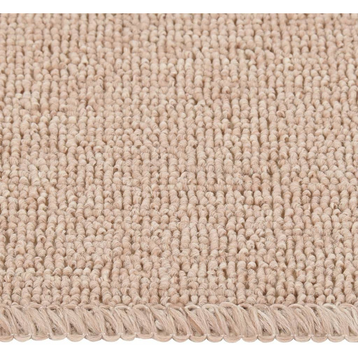 Ступінчастий килимок VidaXL ступінчасті килимки сходові килимки сходовий килимок захист сходів сходовий килимок захист сходів протиковзкий килимок 75x20 см (60 х 25 см, бежевий), 15 шт.