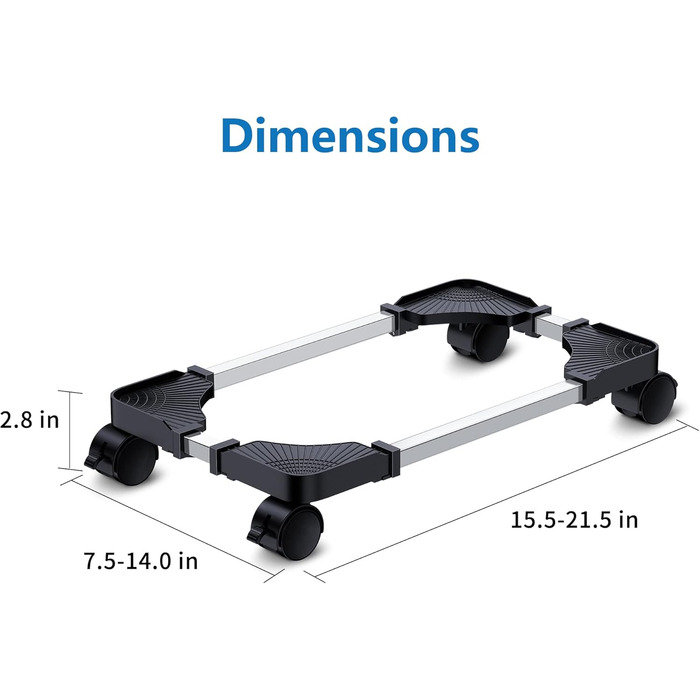 Підставка для комп'ютера, преміум-підставка для ПК, стійка для комп'ютера, підставка для ігрового ПК, CPU-стійка, сумісна з більшістю ігрових ПК та принтерами