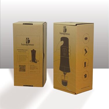 Handpresso Handcoffee Truck 21010: Кавомашина для вантажівок 24V | Сумісна з Senseo Pads