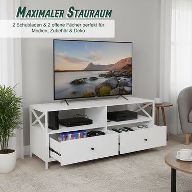 Тумба під телевізор Relaxdays з висувними ящиками