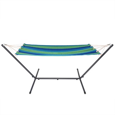 Гамак з металевим каркасом Green-Multicoloured 200 х 80см