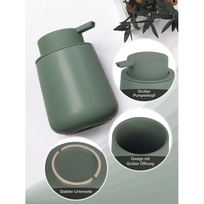 Набір для ванної кімнати блакитного кольору, керамічний аксесуар для ванної кімнати, 3-частинний, декоративний набір мильниць, стаканчика для зубної пасти та підставки для прикрас, підходить для ванної кімнати, умивальника, готелю