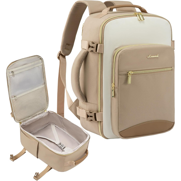 LOVEVOOK Рюкзак ручної об'єм Ryanair, 40x20x25 см, для ноутбука 13.3