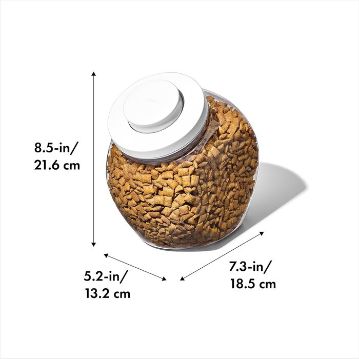 Контейнер для корму OXO Good Grips Pet POP 4.2 л з лопаткою | Безпечний, герметичний, BPA-free | Для собак та котів