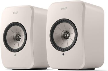 Бездротова поличкова акустика KEF LSX II LT, Stone White, HDMI-ARC, USB-C, Bluetooth, AirPlay 2