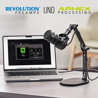 Мікрофон RØDE PodMic XLR/USB для подкастів, стрімінгу, ігор та музики