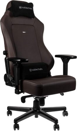 Крісло ігрове Noblechairs Hero Java Edition – шкіряне, ергономічне, до 150 кг, з підтримкою попереку