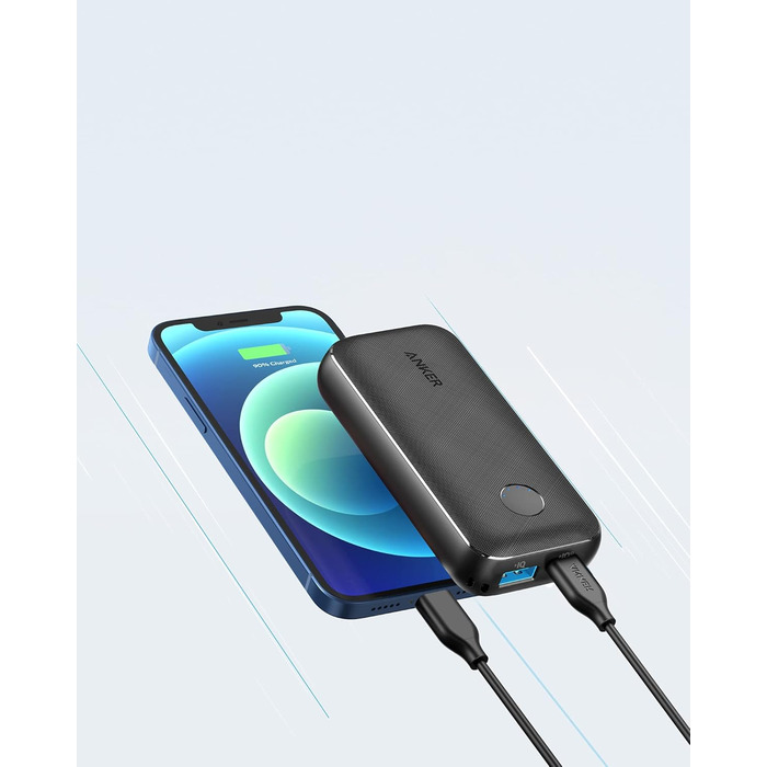 МАг USB-C Power Bank (25 Вт), сумісний з iPhone, Galaxy, Pixel, iPad, 10000 Redux, 10000