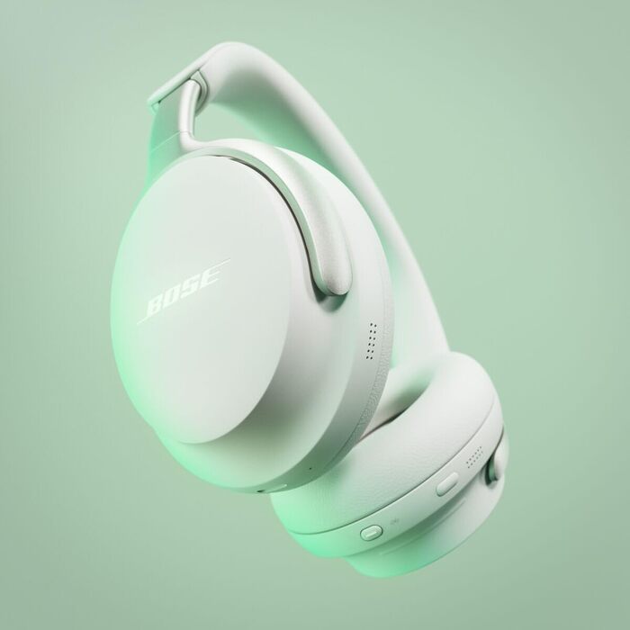 Бездротові накладні навушники-вкладиші Bose QuietComfort Ultra з шумозаглушенням, акумулятор 24 години, білий дим