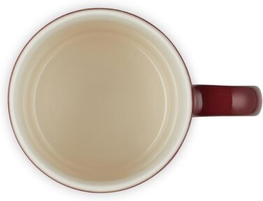 Кружка Le Creuset з кераміки, 350 мл, вишнево-червоний колір, 70302350600002 (Chambray)