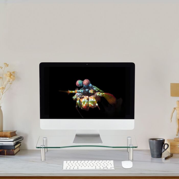 Підставка для монітора Relaxdays зі склом