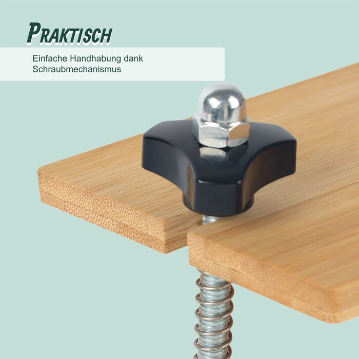 Пресс для тофу Relaxdays з бамбука та нержавіючої сталі