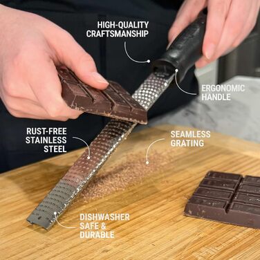 Мікроплан Преміум Класик: цитрусовий шатер та тертка для пармезану, білий