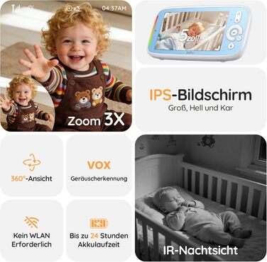 Відеоняня Boifun з камерою 5