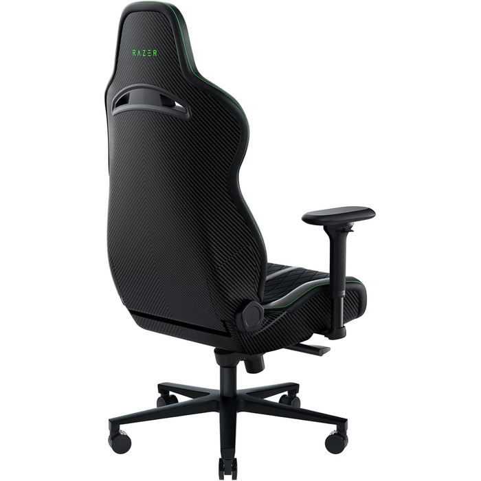 Ігровий крісло Razer Enki Pro - зелений, з підтримкою попереку, регульоване спинка до 152°
