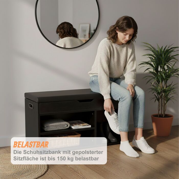 Сховище для взуття Relaxdays з місцем для зберігання