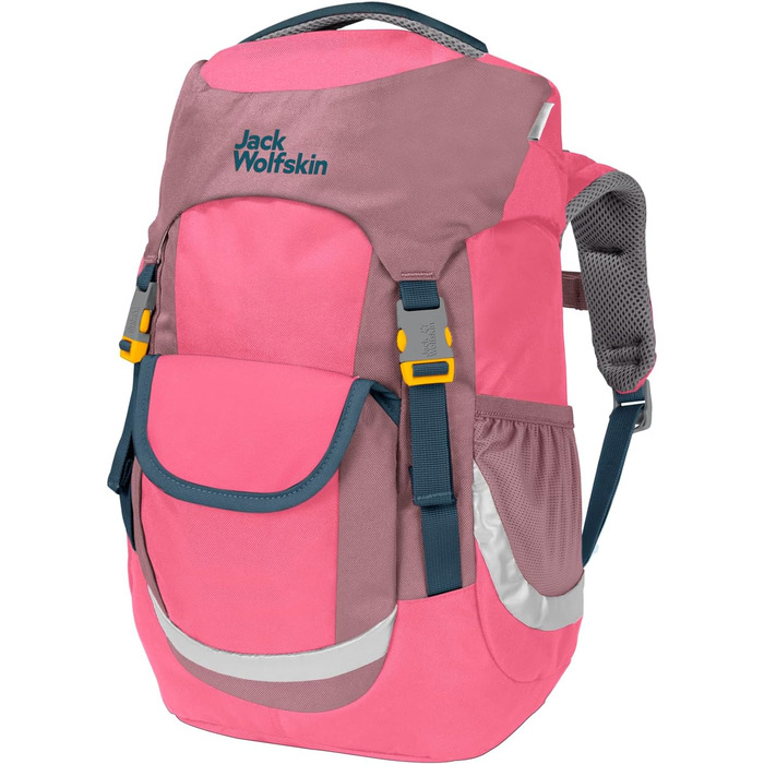 Туристичний рюкзак Jack Wolfskin Unisex Kids Explorer 16 (1 упаковка) (один розмір, рожевий лимонад)
