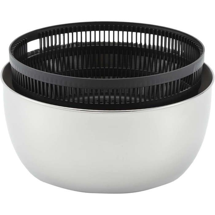 Салатниця-центрифуга WMF Gourmet, 25.4 см, Cromargan нержавіюча сталь, сіточковий кошик, придатна для миття в посудомийній машині