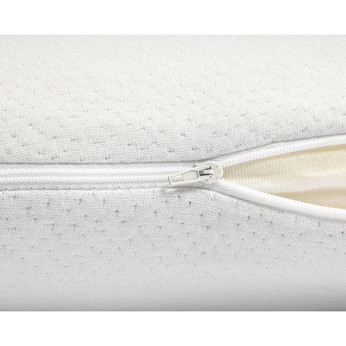 Ортопедична подушка для підтримки шиї Sleeptime-подушка для голови з еластичною гелевою піни з ефектом пам'яті (70x40 см - Висота 12 см (алое віра)), що врівноважує тиск, з чохлом.
