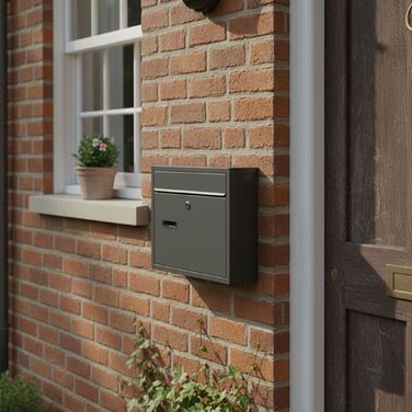 Скріпка Relaxdays для поштової скриньки з табличкою для імені