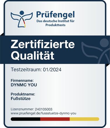 Подушка для ніг Ergonomisches Venenkissen – ортопедична подушка для ніг для дорослих, підтримка ніг, Oeko-Tex, розмір M (20см)