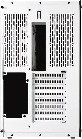 Ігровий корпус Talius Cronos Frost ATX з гартованим склом, ARGB вентиляторами Iris, білий колір