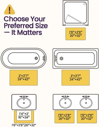 Килимок для ванної кімнати DEXI, м'який, поглинаючий, з дрібного ворсу, 50,8 x 81,3 см, оливковий