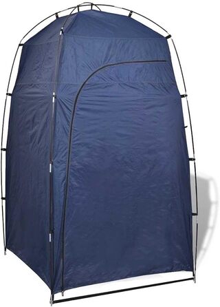 Душова кабіна-намет vidaXL для кемпінгу та перевдягання, синій