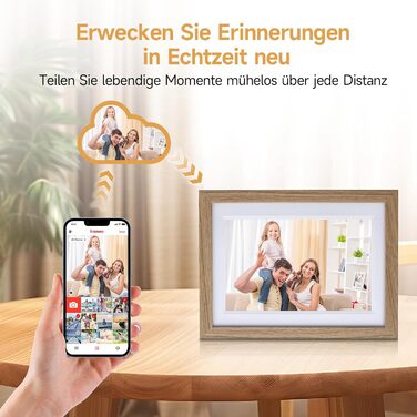 Роллеї Smart Frame WiFi 1010: Цифровий фоторубіж з Wi-Fi, 10,1