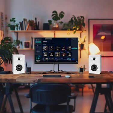 Sanyun SW203: Акустична система 60W, 4-Way, DSP, 3D звук, 3