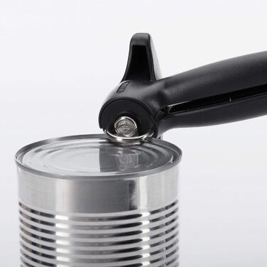 Ручний консервний нож Westmark - Безпечний консервний нож, включаючи плоскогубці - Велика поворотна ручка для безпечного використання - нержавіюча сталь/пластик (білий) (Bravo)