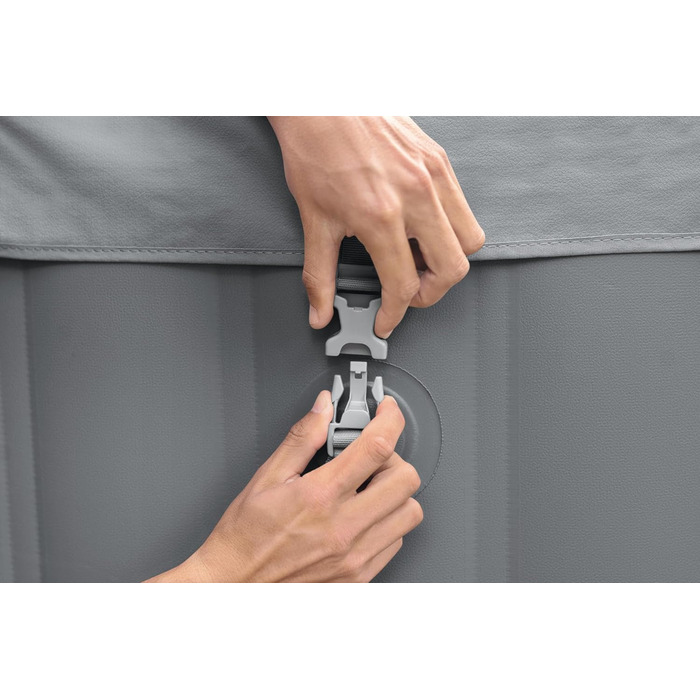 Надувний гідромасажний басейн-джакузі Bestway LAY-Z-SPA XXL WLAN Grenada AirJet, овальний, 270 x 180 x 71 см