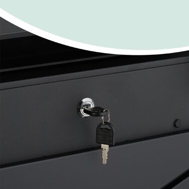 Скріпка Relaxdays з відсіком для газет