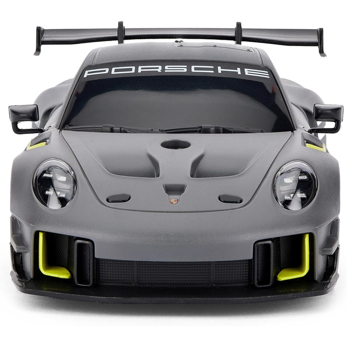 Porsche 911 GT2 RS Clubsport 25: Модель на радіокеруванні 1:24, сіра, ліцензійна, високошвидкісна RC-машина для хлопчиків та дівчаток
