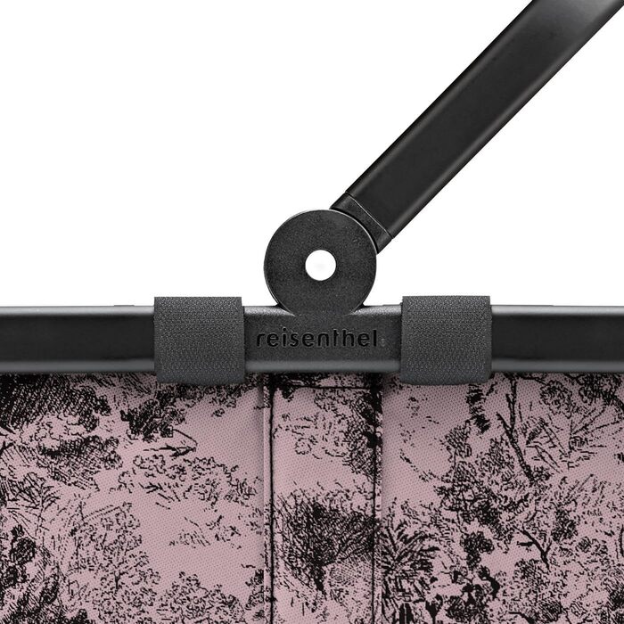 Сумка-шопер Reisenthel Carrybag з великим об'ємом та внутрішньою кишенею – елегантний та водовідштовхуючий дизайн (Jacquard Rose, Single)