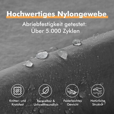 Набір компресійних органайзерів для валізи та рюкзака з нейлону, дорожні сумки-пакувальники для одягу, сірі, 5 предметів