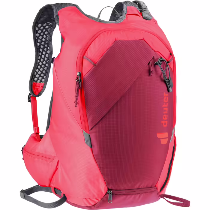 Жіночий легкий рюкзак для лижних турів deuter Updays 24 SL, рубін-хібіскус, 24 л